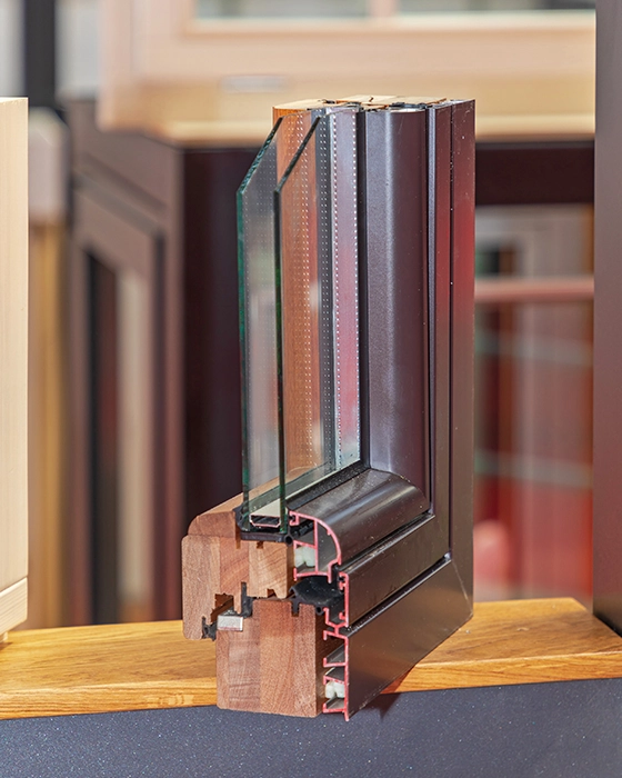 Fenêtre bois-aluminium - OFIP Serrurerie Paris